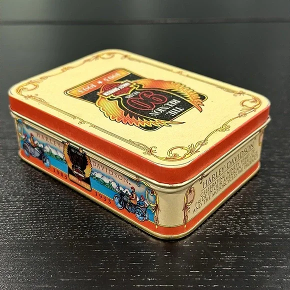Harley-Davidson Vintage 90th Anniversary Tin - Picture 2 of 7